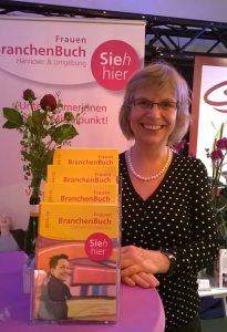 Sieh hier, das FrauenBranchenBuch auf der Wirtschaftsmesse Hannover